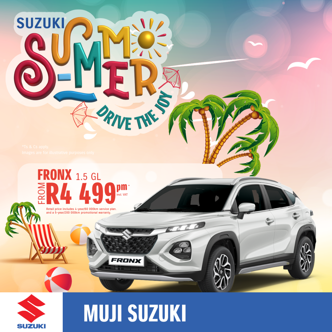 Suzuki Fronx – Suzuki Summer image from MUJI Motor Group