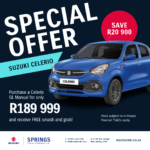 Celerio Special Offer Special Offer