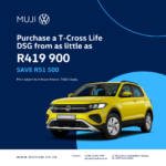 SAVE R51 500 on a T-Cross Life DSG Special Offer